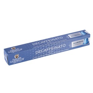 GARIBALDI Alluminio Decaffeinato NS капсули 10 бр.